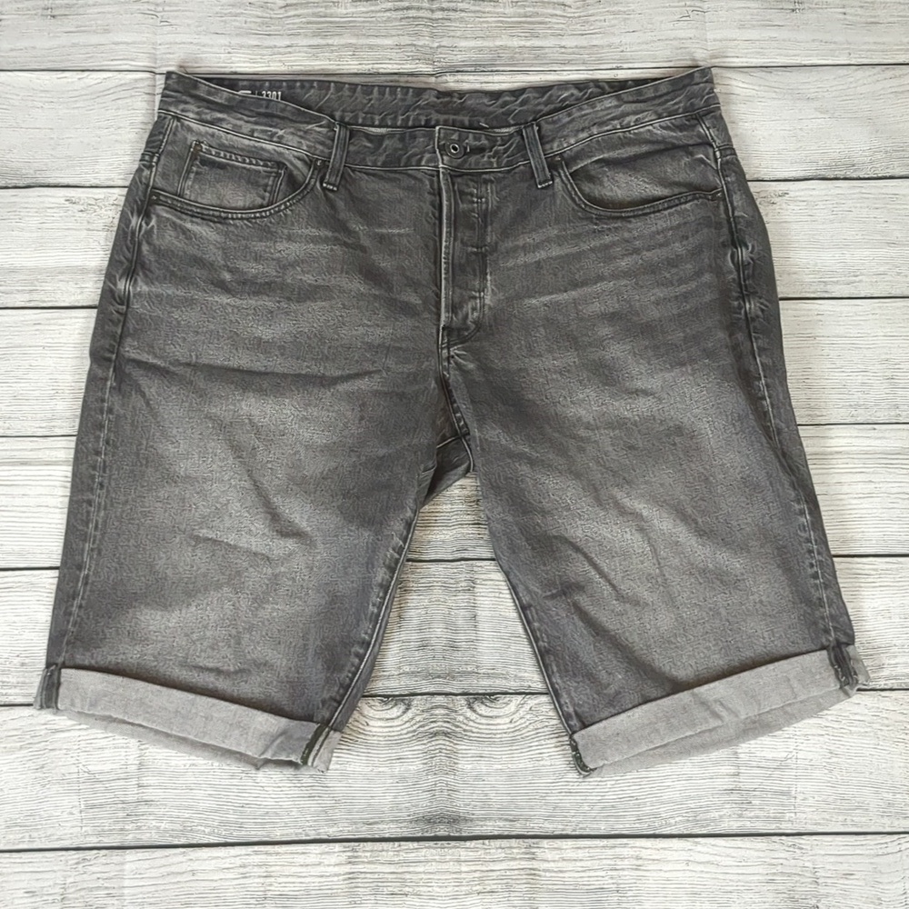 G-star raw 3301 straight shorts size 38